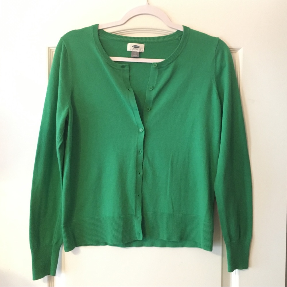 Old Navy green knit sweater top